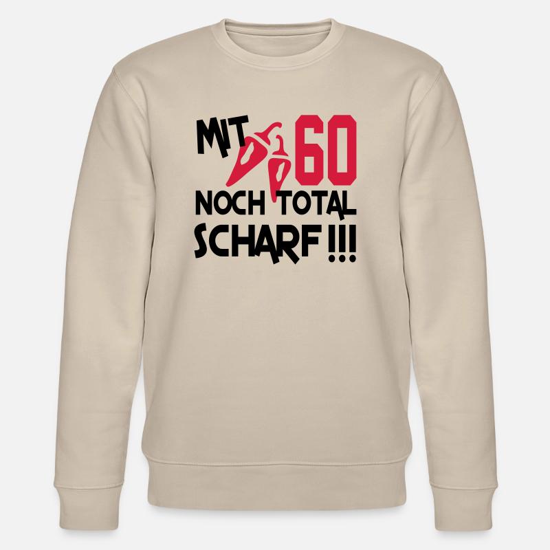 total_scharf_60 - Stanley/Stella Unisex Bio-Sweatshirt CHANGER  - Beige