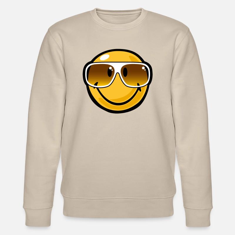 Smiley cool - Sweat bio CHANGER Stanley/Stella Unisexe - beige