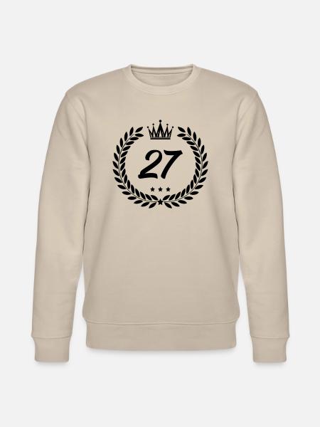 coat of arms 27 - Stanley/Stella CHANGER Unisex Organic Sweatshirt - beige