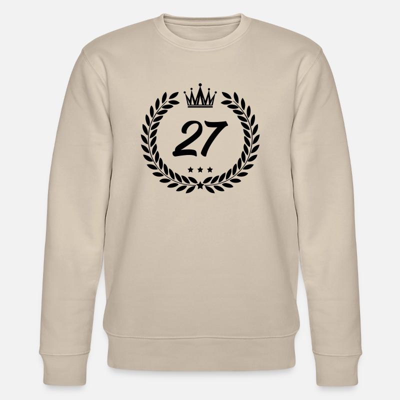 wappen 27 - Stanley/Stella Unisex Bio-Sweatshirt CHANGER  - Beige