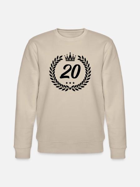 wappen 20 - Stanley/Stella Unisex Bio-Sweatshirt CHANGER  - Beige