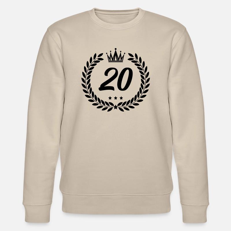blason 20 - Sweat bio CHANGER Stanley/Stella Unisexe - beige