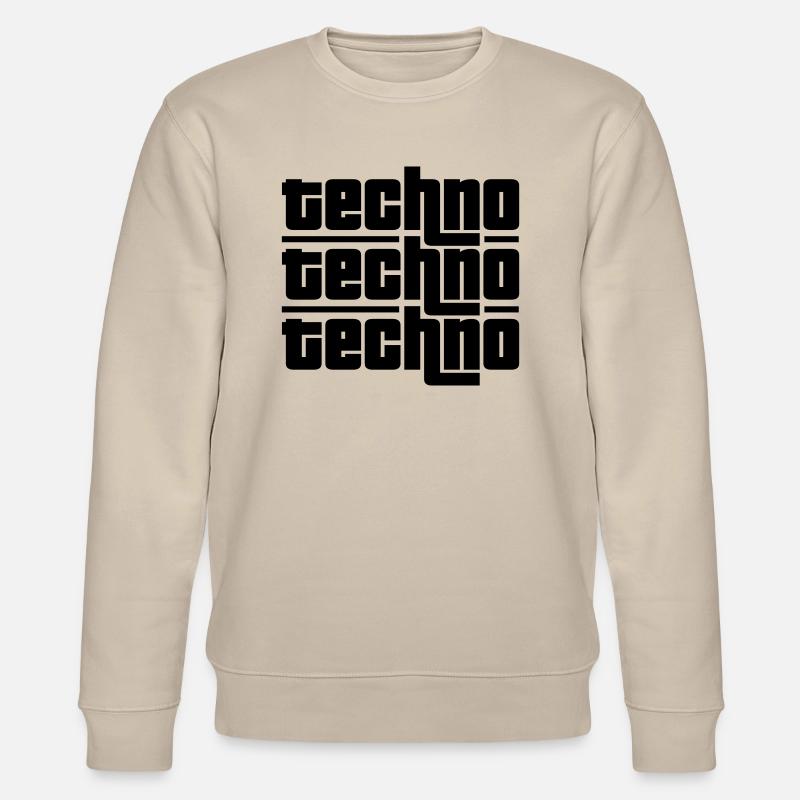 Techno Techno Techno - Sweat bio CHANGER Stanley/Stella Unisexe - beige