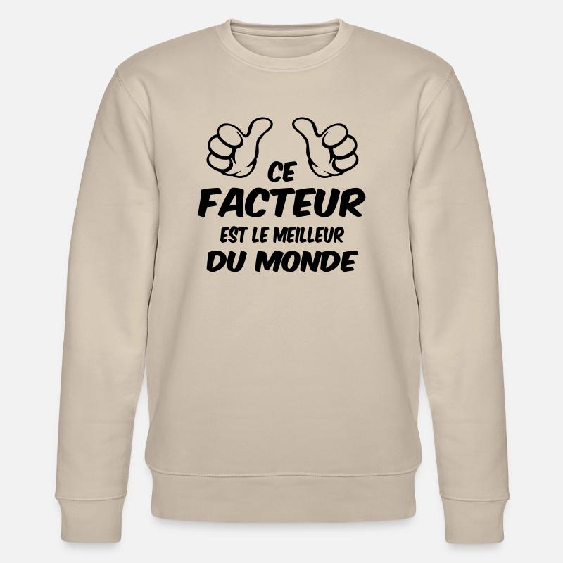 BEST FACTOR - Stanley/Stella CHANGER Unisex Organic Sweatshirt - beige