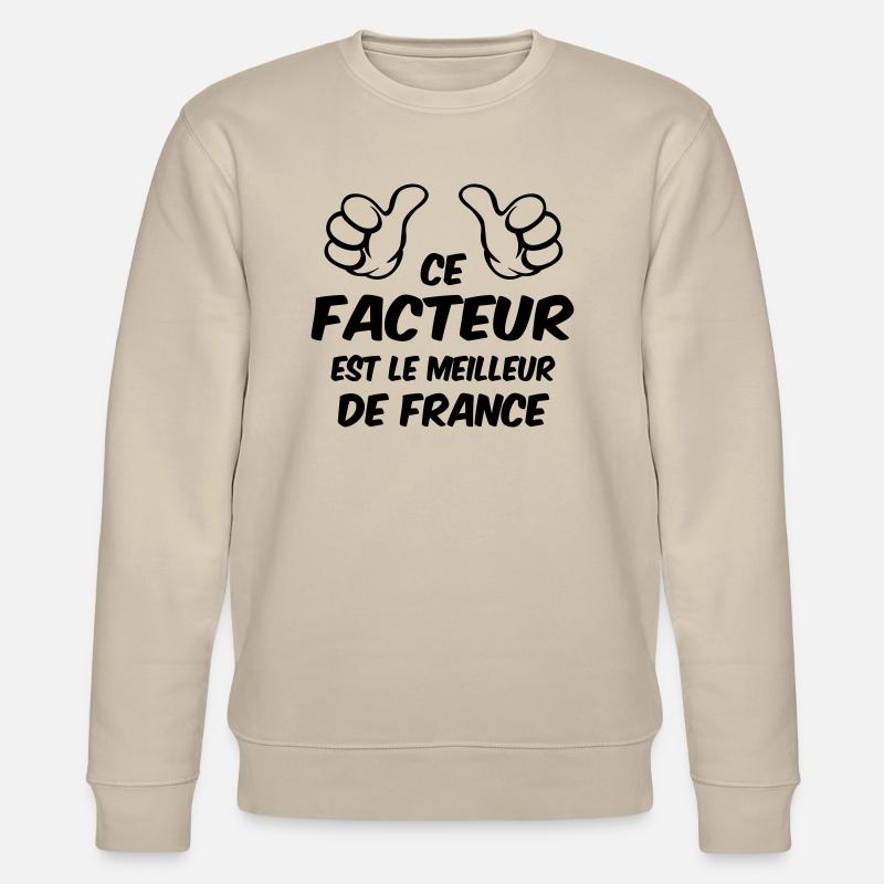 BESTER FAKTOR - Stanley/Stella Unisex Bio-Sweatshirt CHANGER  - Beige