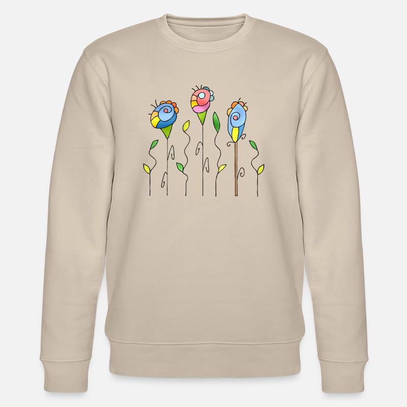 Fleur - Sweat bio CHANGER Stanley/Stella Unisexe - beige