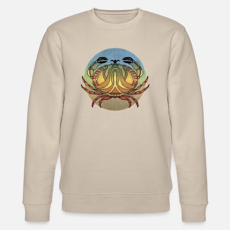 Krebs - Stanley/Stella Unisex Bio-Sweatshirt CHANGER  - Beige
