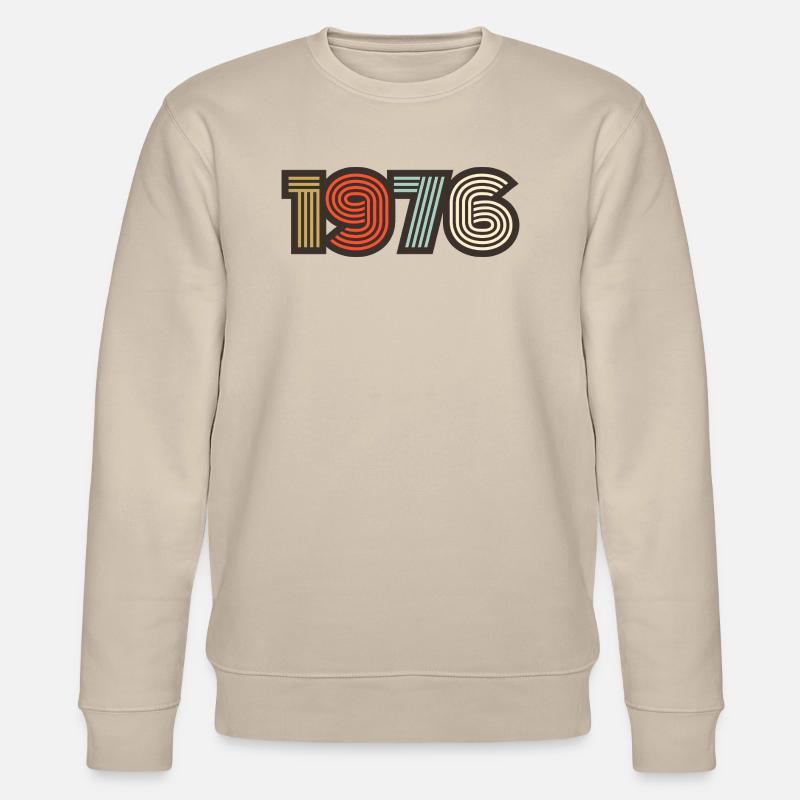 1976 rétro vintage - Sweat bio CHANGER Stanley/Stella Unisexe - beige