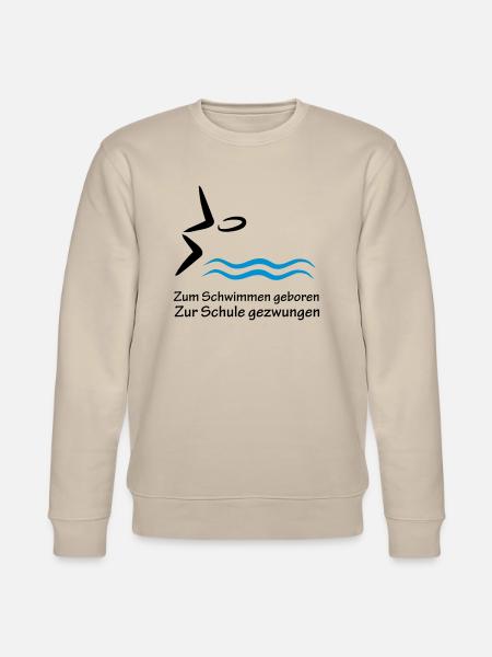 schwimmen - Stanley/Stella Unisex Bio-Sweatshirt CHANGER - Beige
