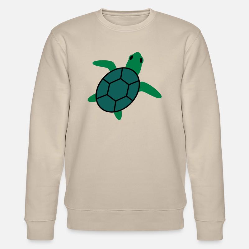 Schildkröte - Stanley/Stella Unisex Bio-Sweatshirt CHANGER  - Beige