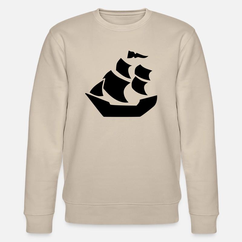 Schiff - Stanley/Stella Unisex Bio-Sweatshirt CHANGER  - Beige