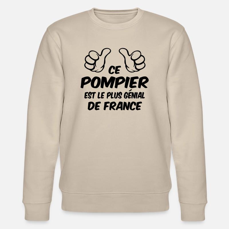MEILLEUR POMPIER - Sweat bio CHANGER Stanley/Stella Unisexe - beige