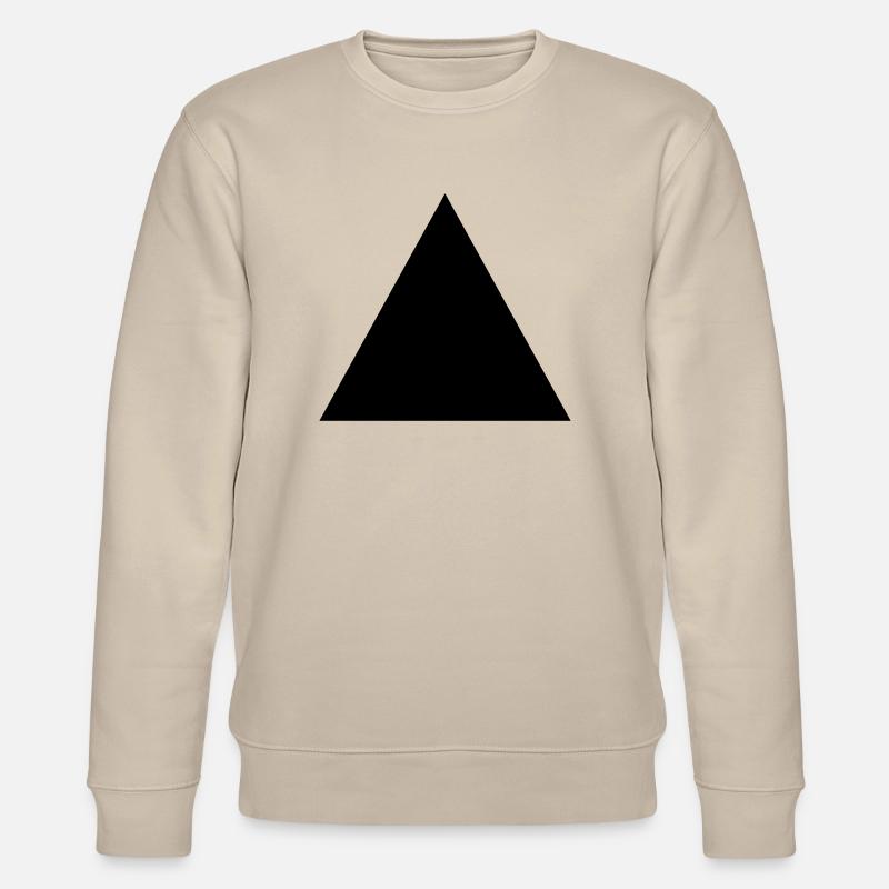 triangle - Stanley/Stella CHANGER Unisex Organic Sweatshirt - beige