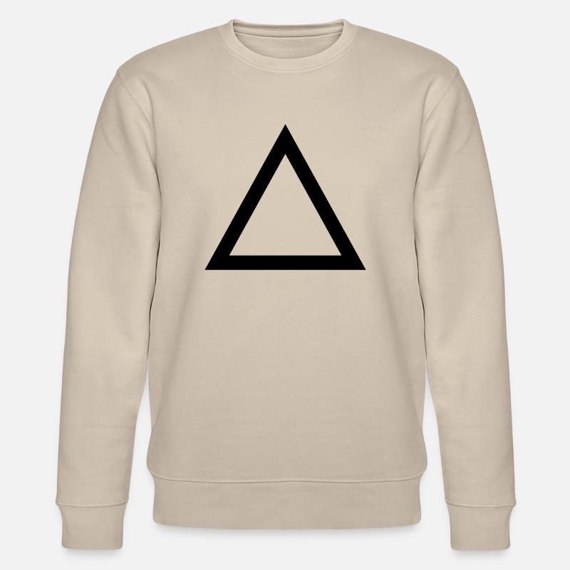 Triangle - Sweat bio CHANGER Stanley/Stella Unisexe - beige