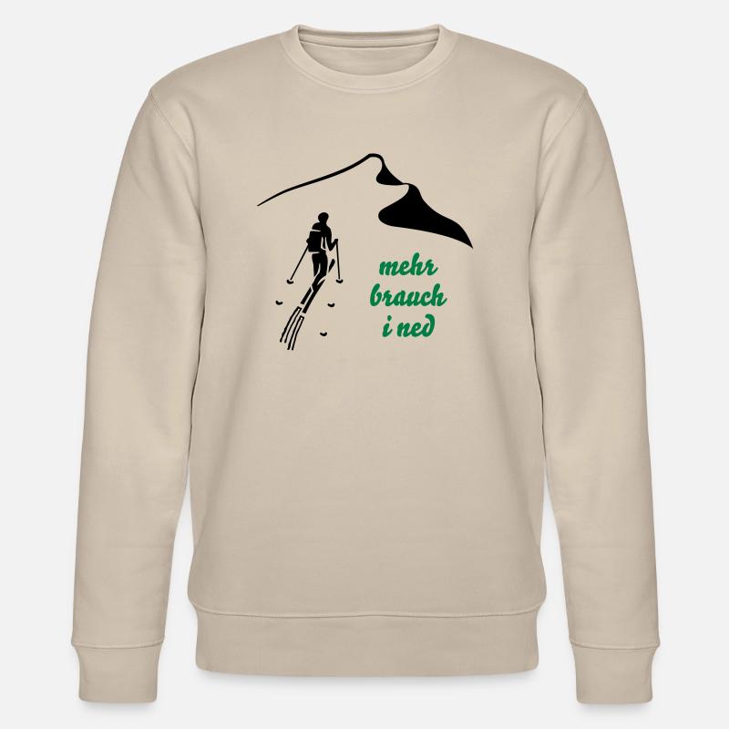 mbin Skitour - Stanley/Stella Unisex Bio-Sweatshirt CHANGER  - Beige