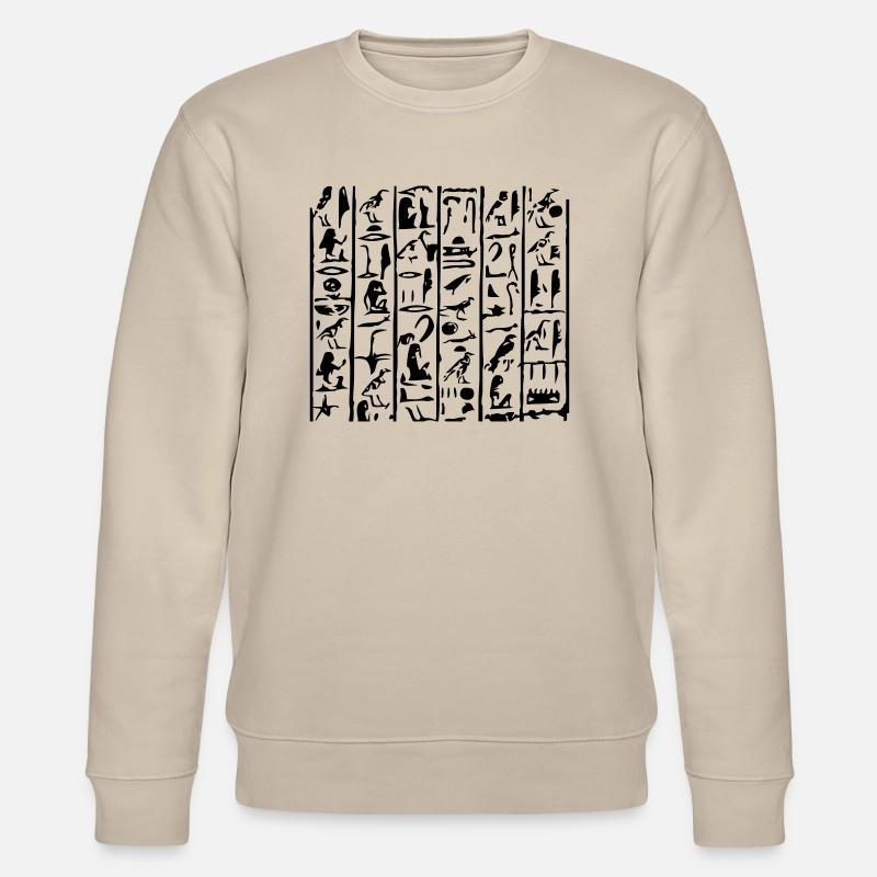 egypt_kite_vec_1 de - Stanley/Stella CHANGER Unisex Organic Sweatshirt - beige