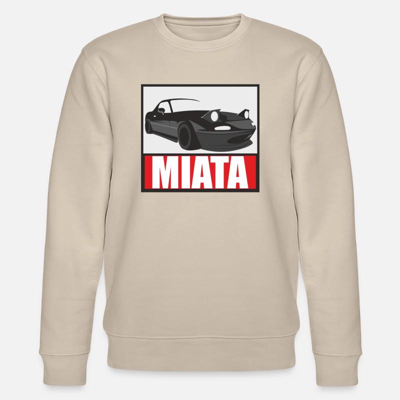 Miata - Stanley/Stella Unisex Bio-Sweatshirt CHANGER  - Beige