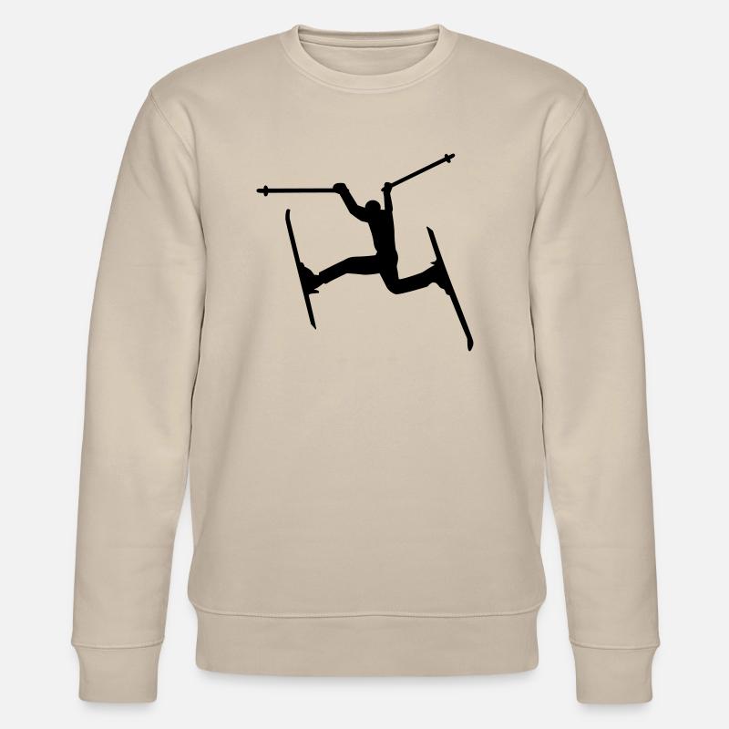 Ski - Sweat bio CHANGER Stanley/Stella Unisexe - beige