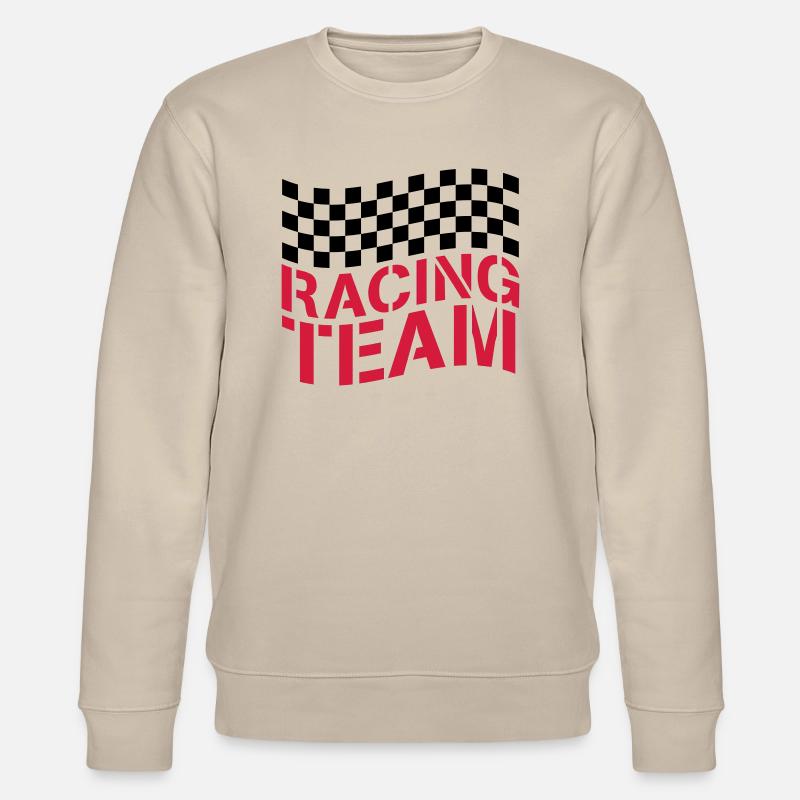 Conception de drapeau Racing Team - Sweat bio CHANGER Stanley/Stella Unisexe - beige