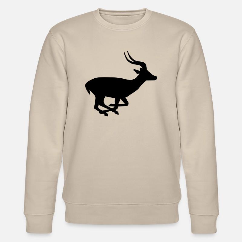 Antilope - Sweat bio CHANGER Stanley/Stella Unisexe - beige