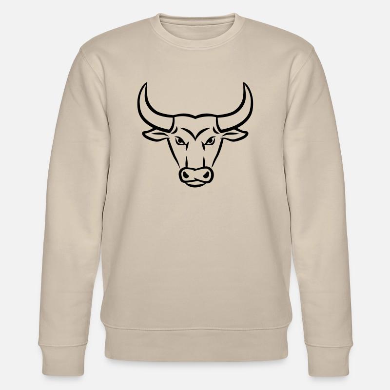 Taureau - Sweat bio CHANGER Stanley/Stella Unisexe - beige