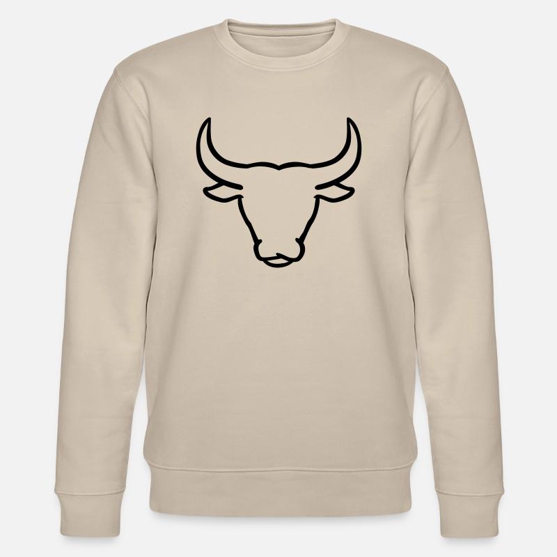 Taureau - Sweat bio CHANGER Stanley/Stella Unisexe - beige