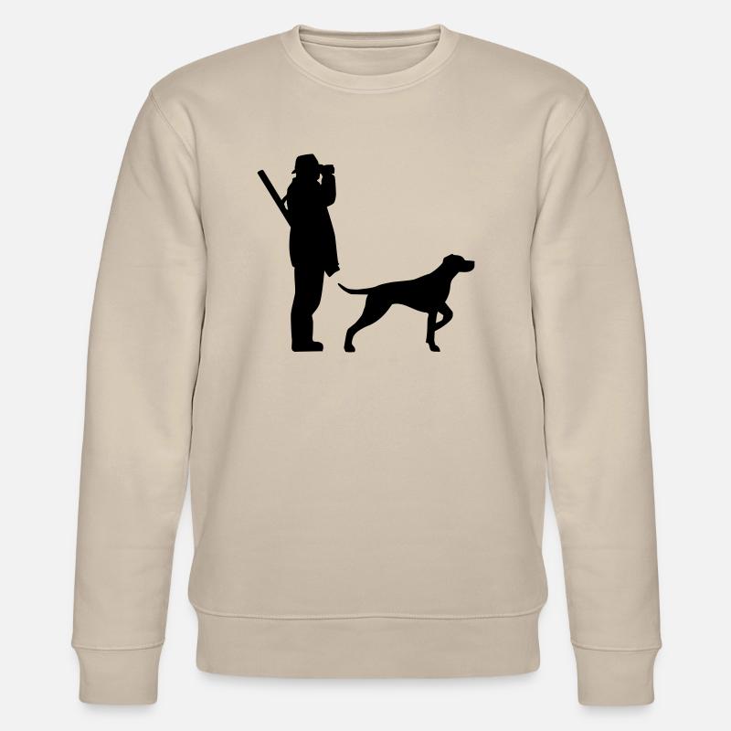 Jäger - Stanley/Stella Unisex Bio-Sweatshirt CHANGER  - Beige
