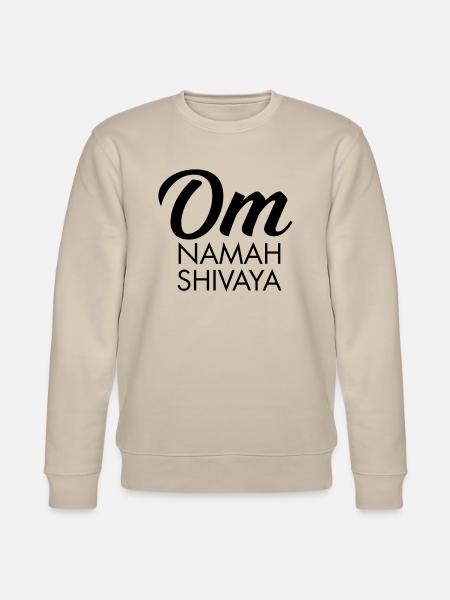 Om Namah Shivaya - Stanley/Stella CHANGER Unisex Organic Sweatshirt - beige