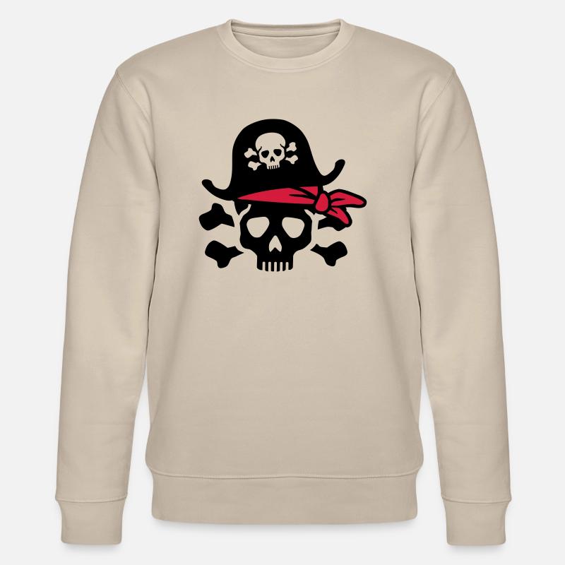 Pirate - Stanley/Stella CHANGER Unisex Organic Sweatshirt - beige