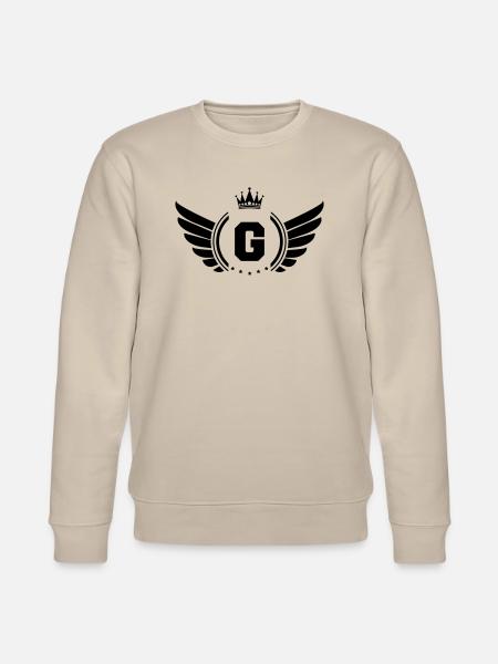 wappen g - Stanley/Stella Unisex Bio-Sweatshirt CHANGER  - Beige