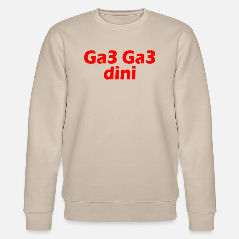 Ga3 ga3 dini - Stanley/Stella Unisex Bio-Sweatshirt CHANGER  - Beige