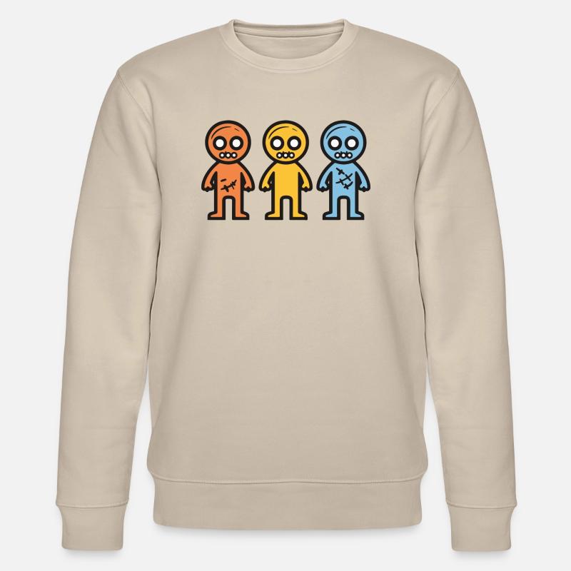 Zombies Halloween Mignon - Sweat bio CHANGER Stanley/Stella Unisexe - beige