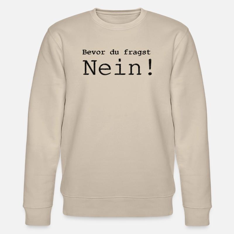 Nein - Stanley/Stella Unisex Bio-Sweatshirt CHANGER  - Beige