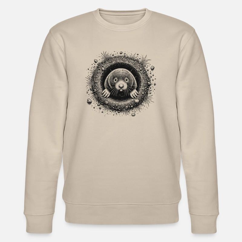 Mole - Stanley/Stella CHANGER Unisex Organic Sweatshirt - beige