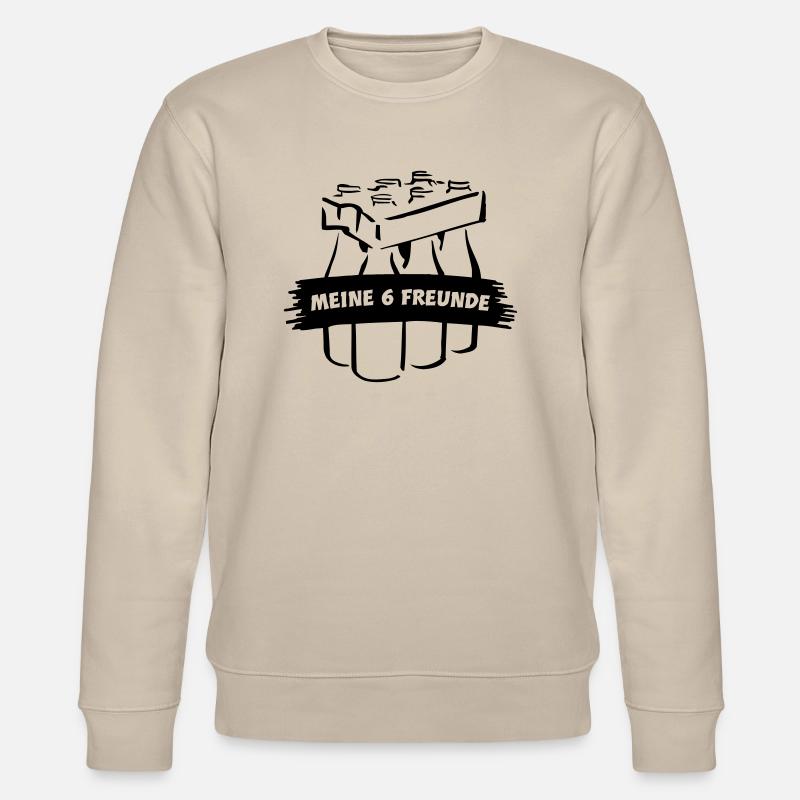 Freunde - Stanley/Stella Unisex Bio-Sweatshirt CHANGER  - Beige
