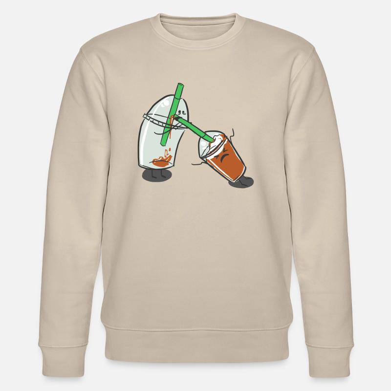 Milkshakes - Stanley/Stella Unisex Bio-Sweatshirt CHANGER  - Beige