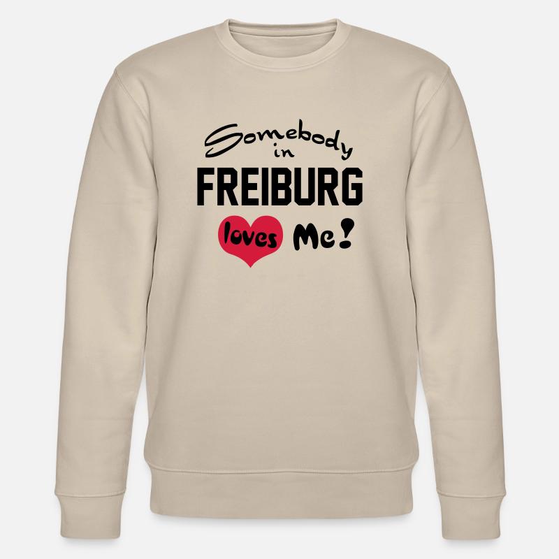 freiburg - Stanley/Stella Unisex Bio-Sweatshirt CHANGER  - Beige