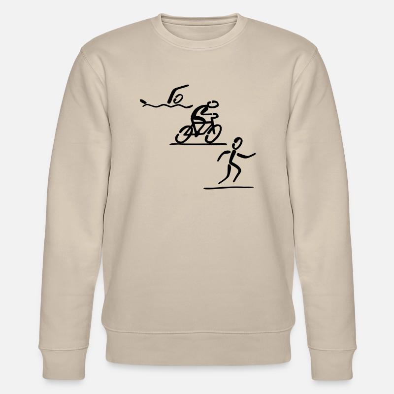 triatlon - Sweat bio CHANGER Stanley/Stella Unisexe - beige