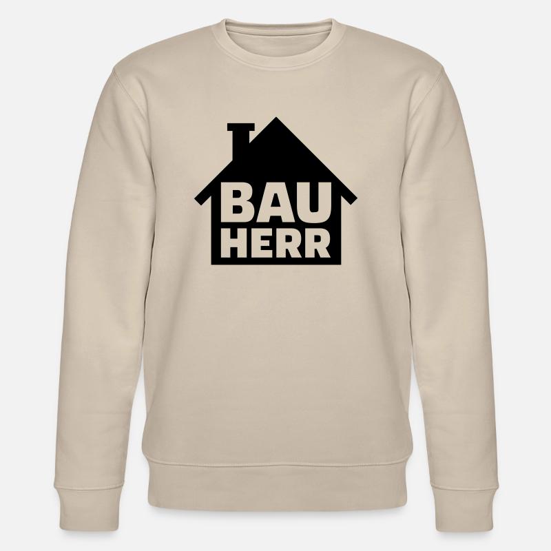 Bauherr - Stanley/Stella Unisex Bio-Sweatshirt CHANGER  - Beige