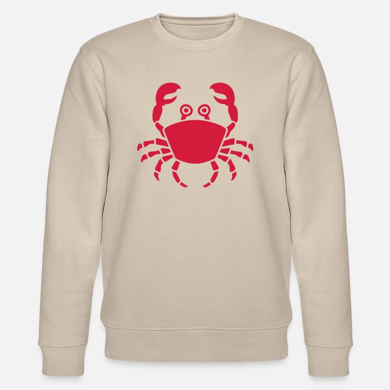 Krabbe - Stanley/Stella Unisex Bio-Sweatshirt CHANGER  - Beige