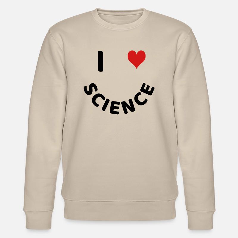 Wissenschaft - Stanley/Stella Unisex Bio-Sweatshirt CHANGER  - Beige