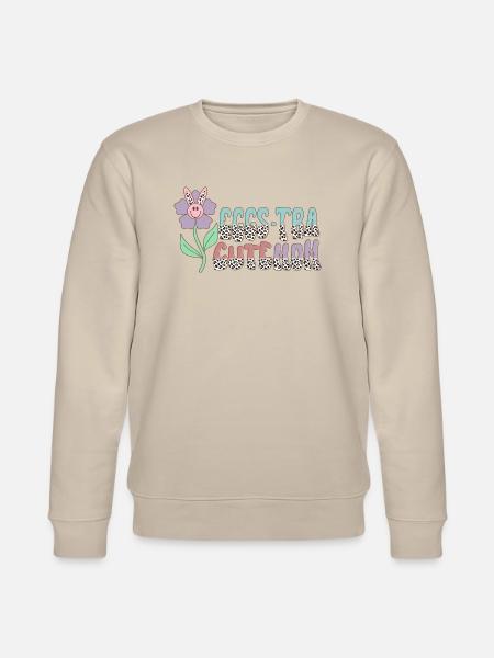Eggs-Tra Süße Mutter - Stanley/Stella Unisex Bio-Sweatshirt CHANGER  - Beige