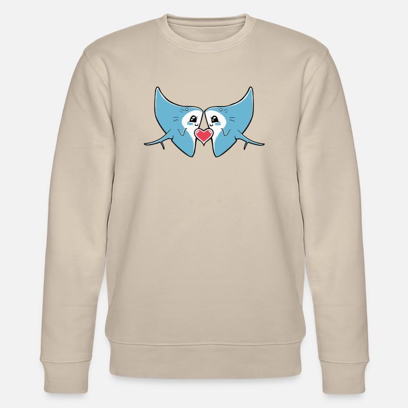 Ray In Love Saint-Valentin - Sweat bio CHANGER Stanley/Stella Unisexe - beige