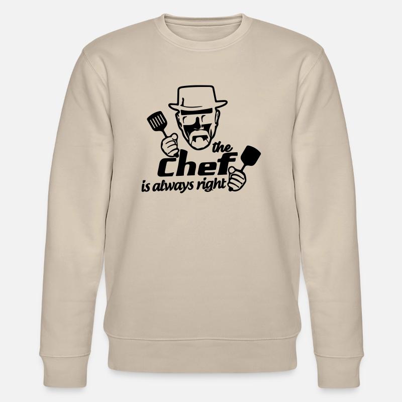 le chef a toujours raison - Sweat bio CHANGER Stanley/Stella Unisexe - beige