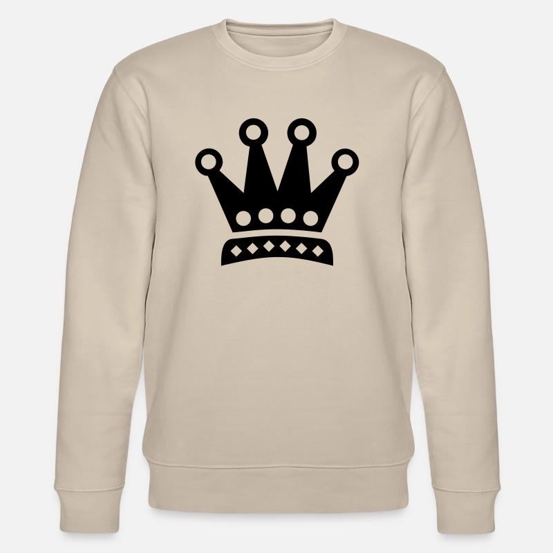 Crown de - Stanley/Stella Unisex Bio-Sweatshirt CHANGER  - Beige