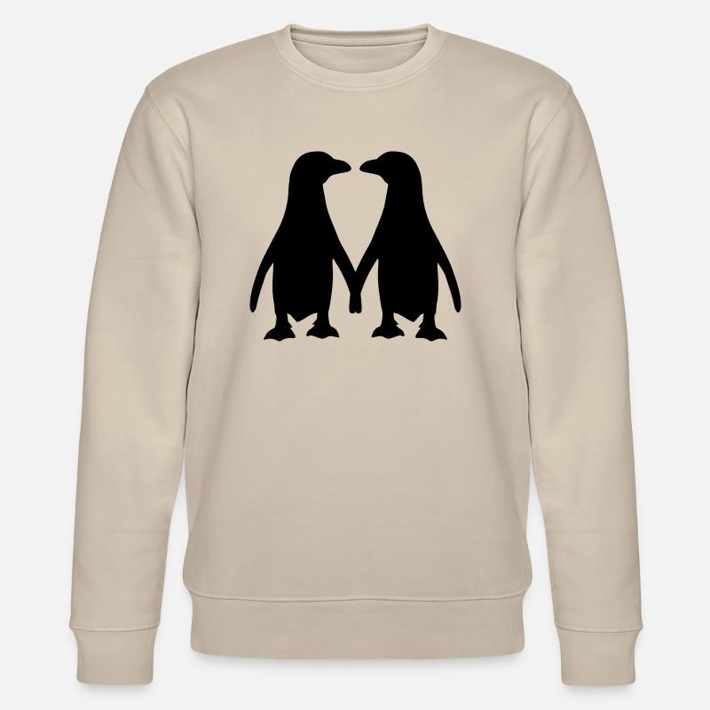 Pinguin - Stanley/Stella Unisex Bio-Sweatshirt CHANGER  - Beige