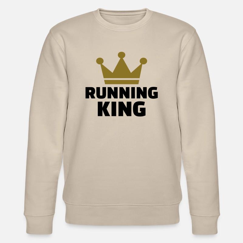 Running King - Sweat bio CHANGER Stanley/Stella Unisexe - beige