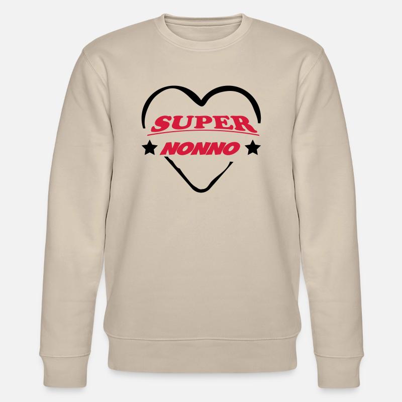 Super nonno 111 - Sweat bio CHANGER Stanley/Stella Unisexe - beige