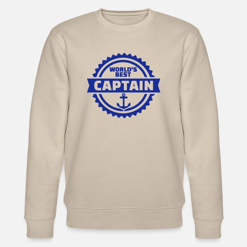 Capitaine - Sweat bio CHANGER Stanley/Stella Unisexe - beige