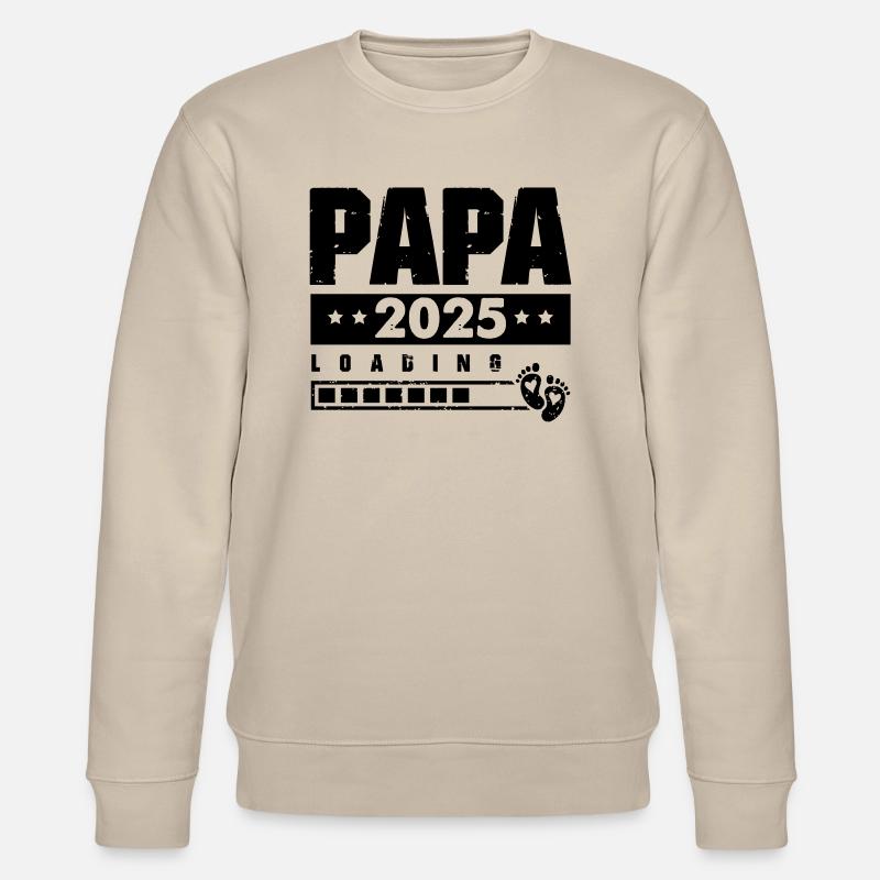 papa 2025 loading - Stanley/Stella Unisex Bio-Sweatshirt CHANGER  - Beige